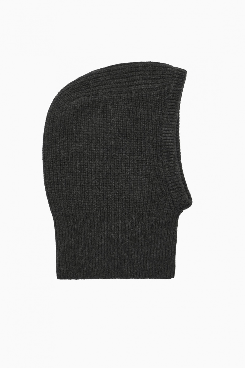 Men's COS Cashmere Balaclava Hats Grey NZ-19JRTCBLH