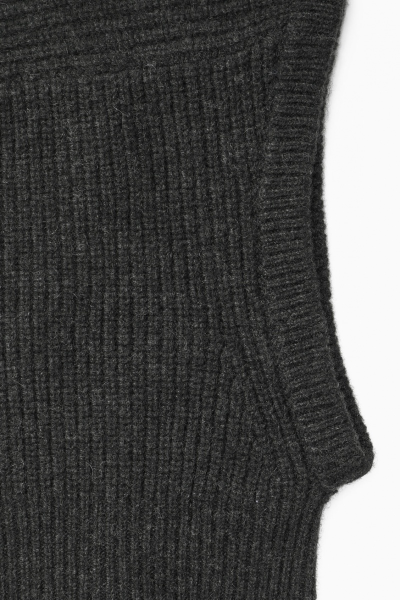Men's COS Cashmere Balaclava Hats Grey NZ-19JRTCBLH