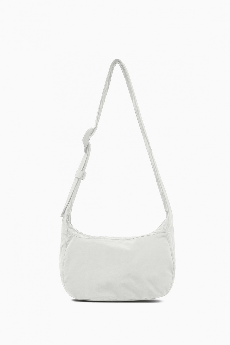 Men's COS Crossbody Saddle Nylon Crossbody Bag Grey NZ-52LXUATRB