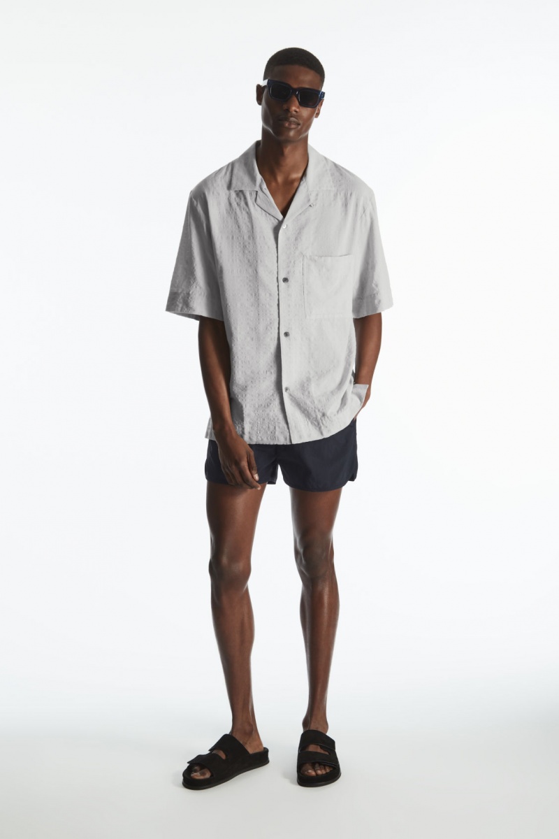 Men's COS Packable Swim Shorts Navy NZ-31AGJHYDR