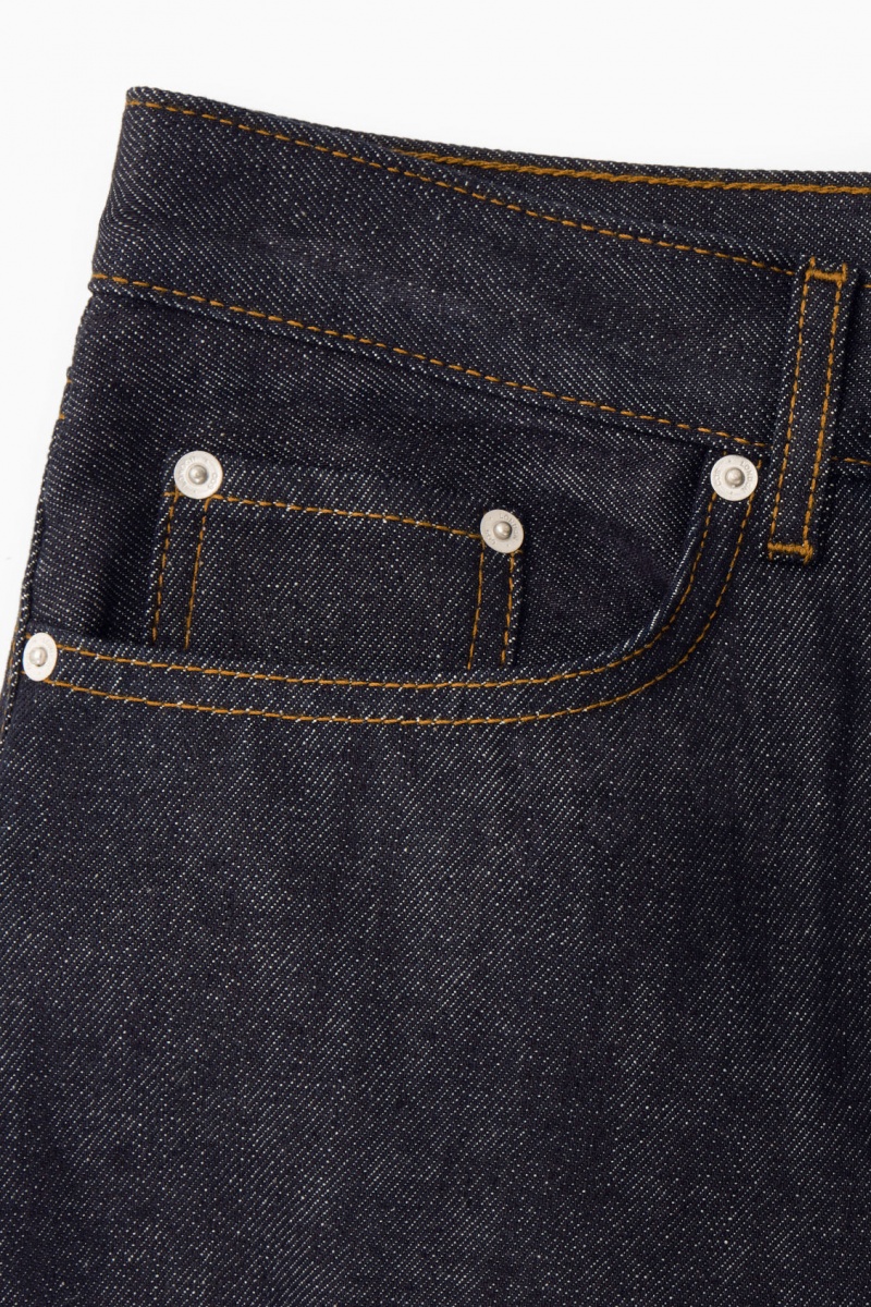 Men's COS Signature Straight Jeans Blue NZ-05XNEIBRQ