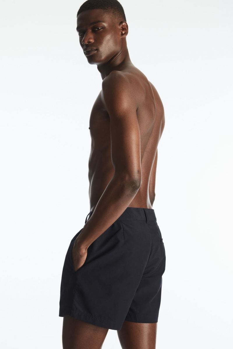 Men's COS Tailored Swim Shorts Navy NZ-26NUJHFLY