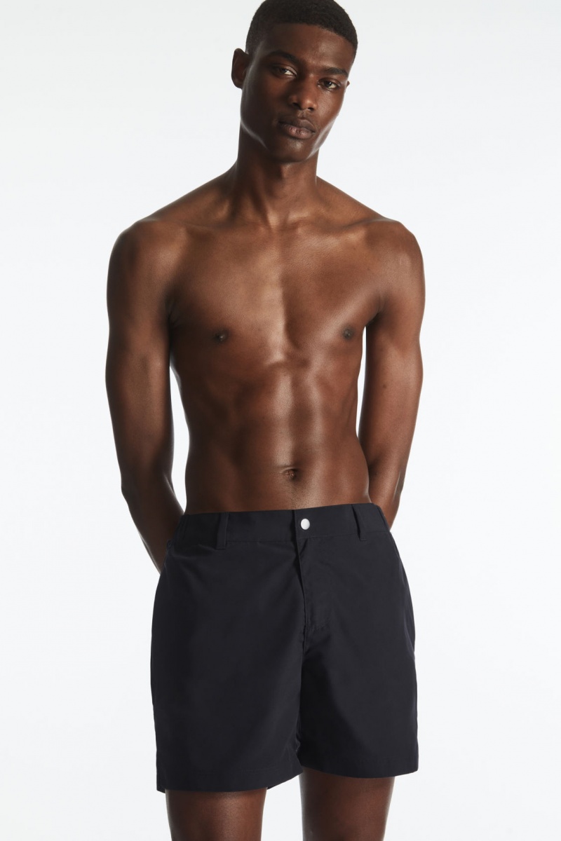 Men\'s COS Tailored Swim Shorts Navy NZ-26NUJHFLY