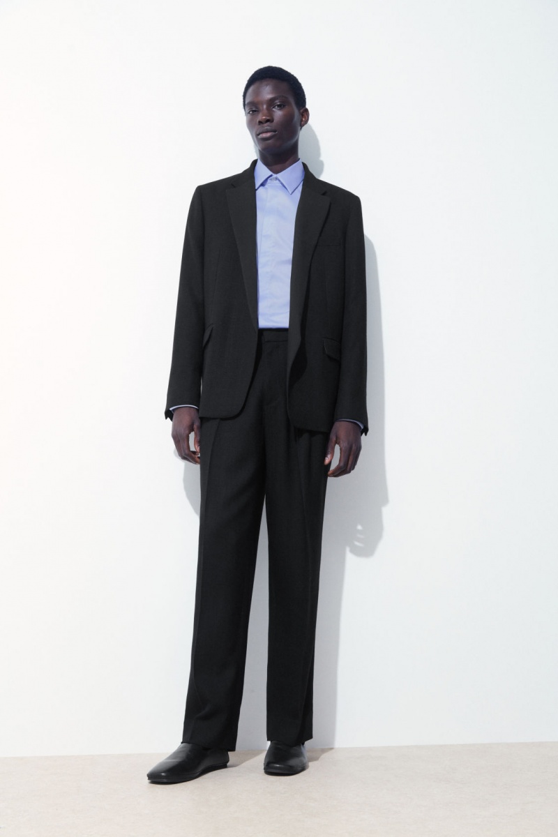 Men's COS The Minimal Tailored Shirts Light Blue NZ-62IXNHRYE