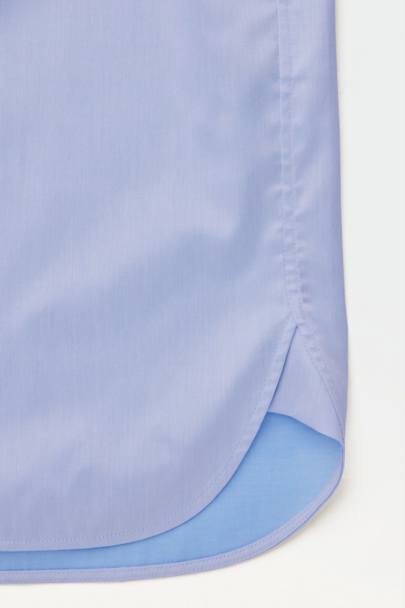 Men's COS The Minimal Tailored Shirts Light Blue NZ-62IXNHRYE