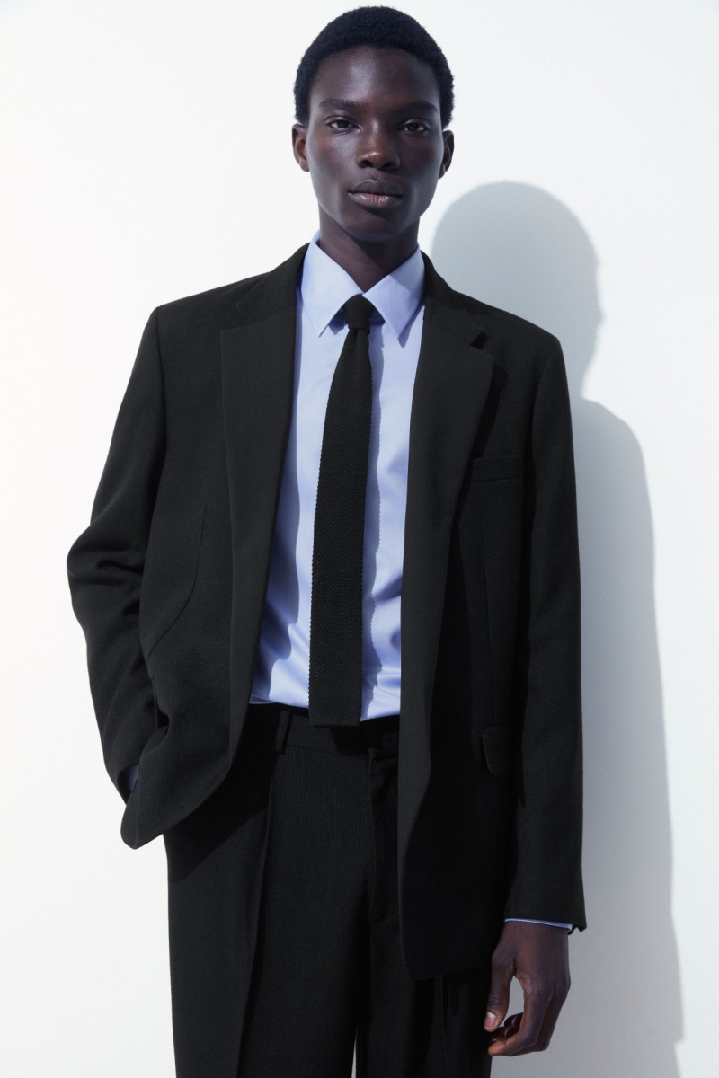 Men's COS The Minimal Tailored Shirts Light Blue NZ-62IXNHRYE
