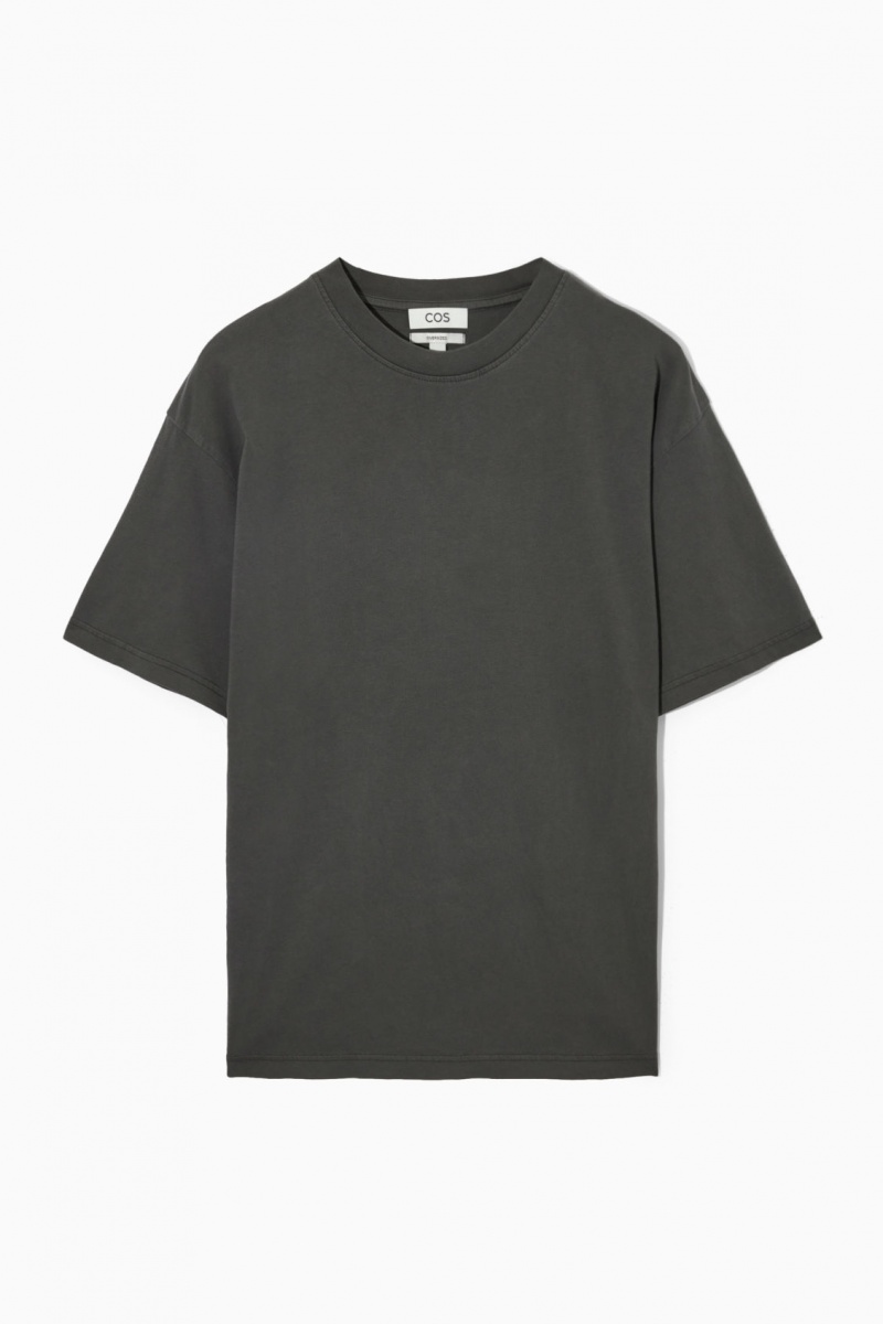 Men's COS The Super Slouch T-Shirt Grey NZ-10SXTNVZH