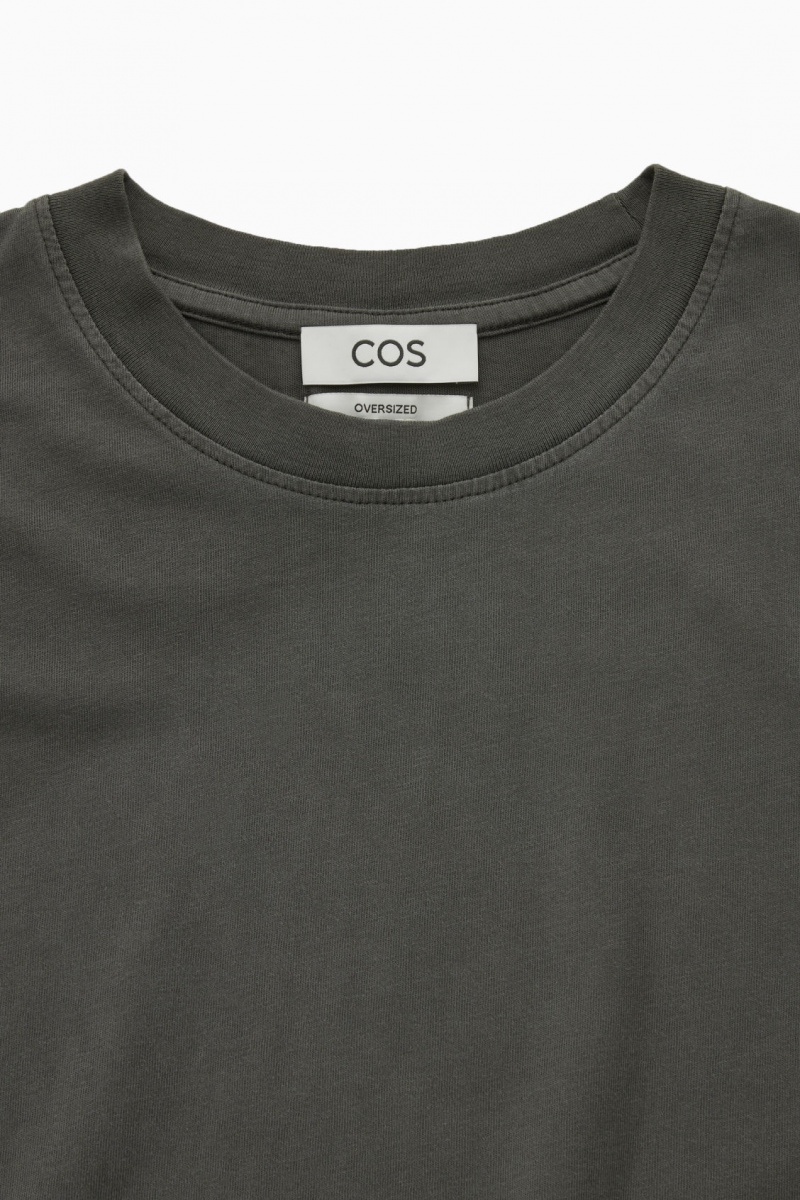 Men's COS The Super Slouch T-Shirt Grey NZ-10SXTNVZH
