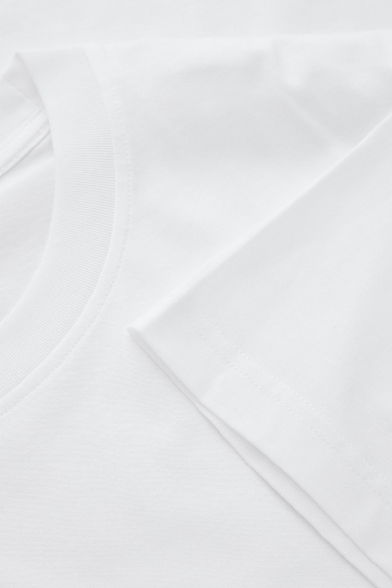 Men's COS The Super Slouch T-Shirt White NZ-83SVMZPIR
