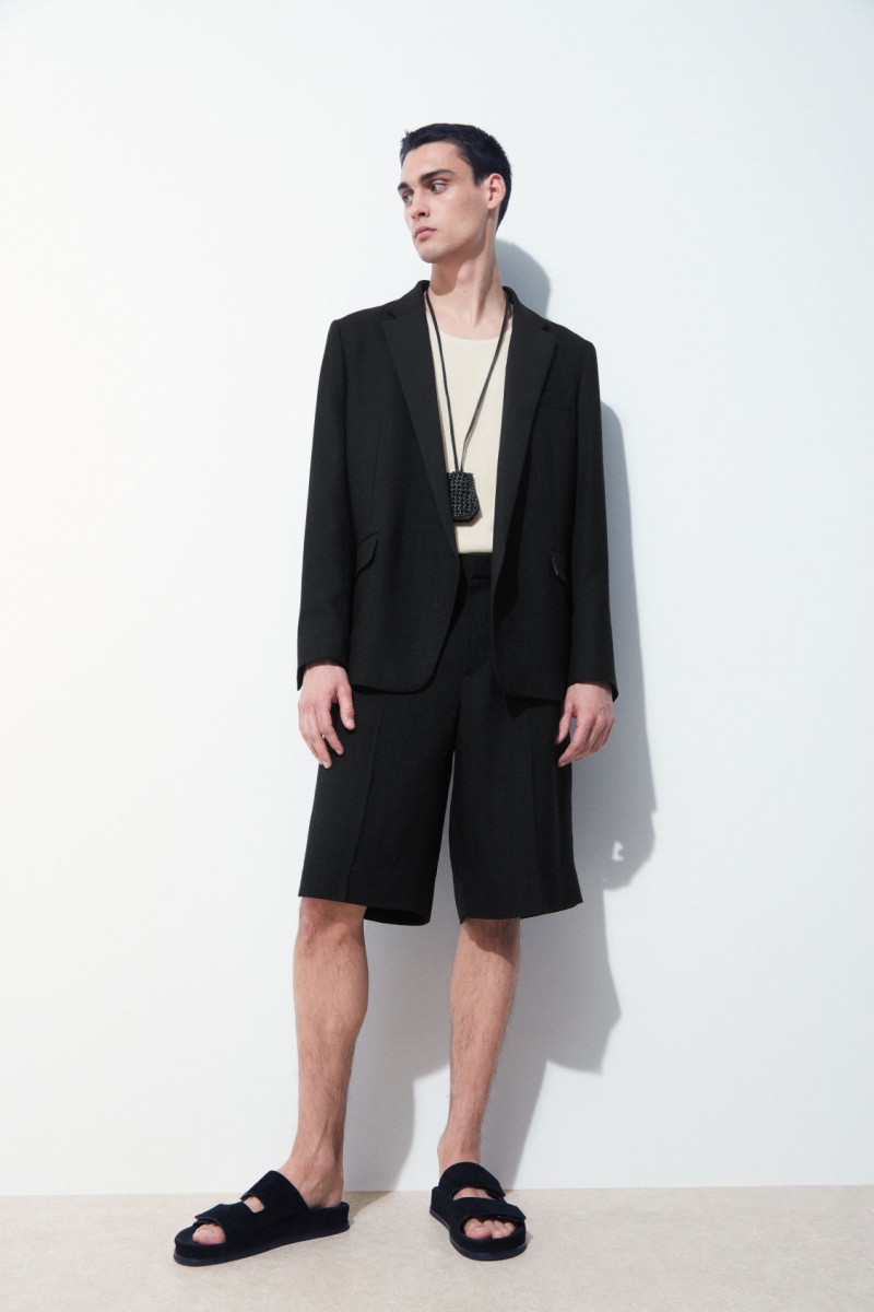 Men's COS The Tuxedo Jackets Black NZ-60ZQOBAYR