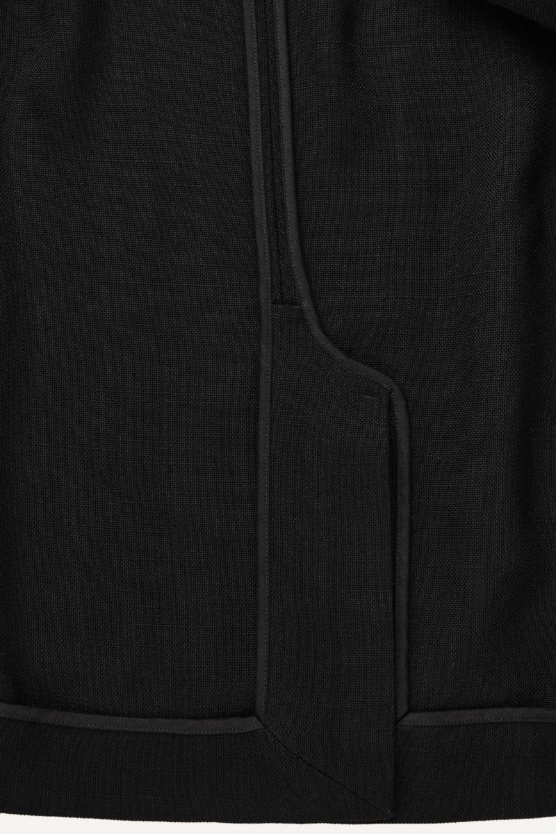 Men's COS The Tuxedo Jackets Black NZ-60ZQOBAYR