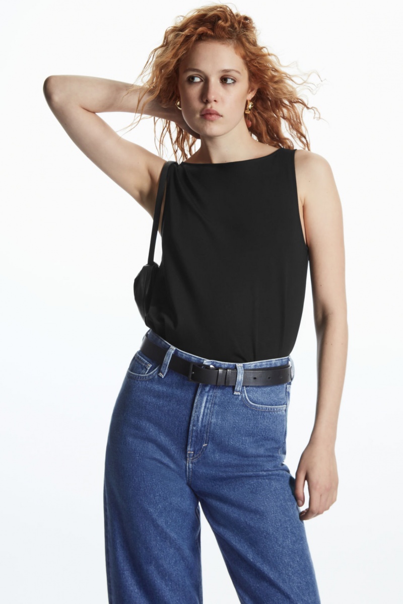 Women's COS Arch Tapered Jeans Blue NZ-23MUSJKGI