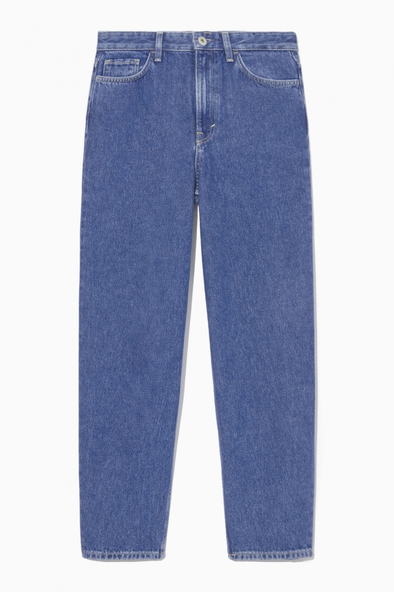 Women's COS Arch Tapered Jeans Blue NZ-23MUSJKGI