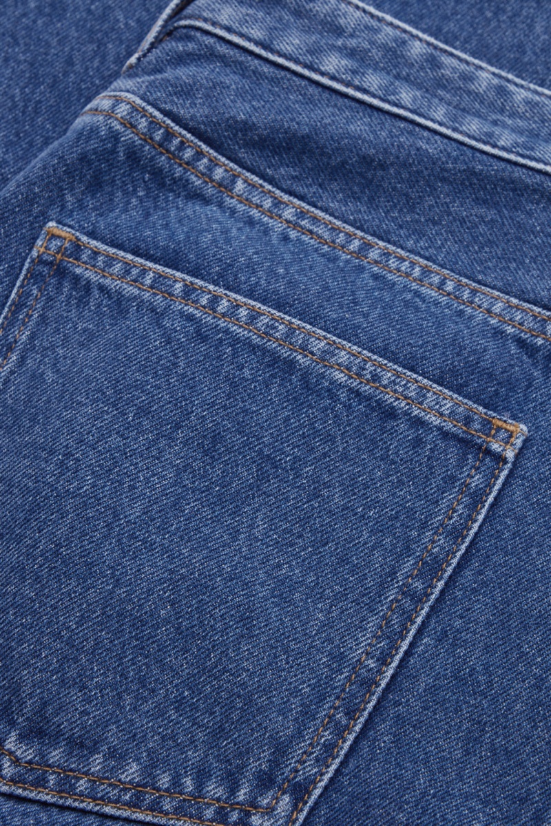Women's COS Arch Tapered Jeans Indigo Blue NZ-04RPCOEBX
