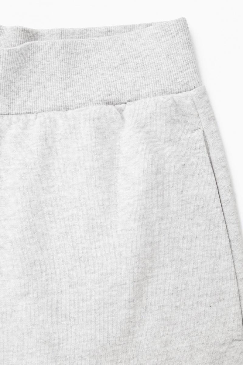Women's COS Barrel-Leg Joggers Light Grey NZ-83PRQZJIL