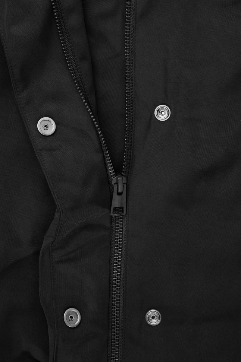 Women's COS Belted Padded Shell Down Coats Black NZ-58VWZYSDC