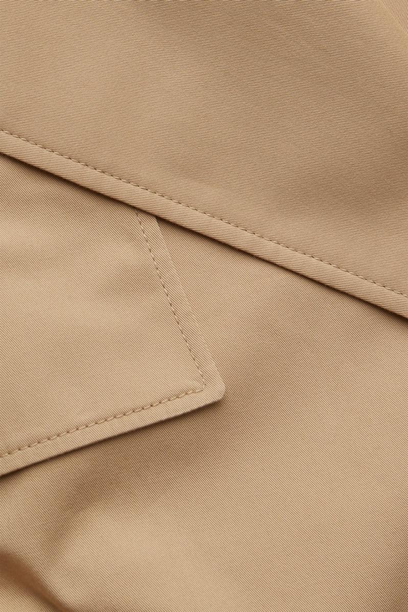 Women's COS Belted Trench Coats Beige NZ-56TMVQJIL