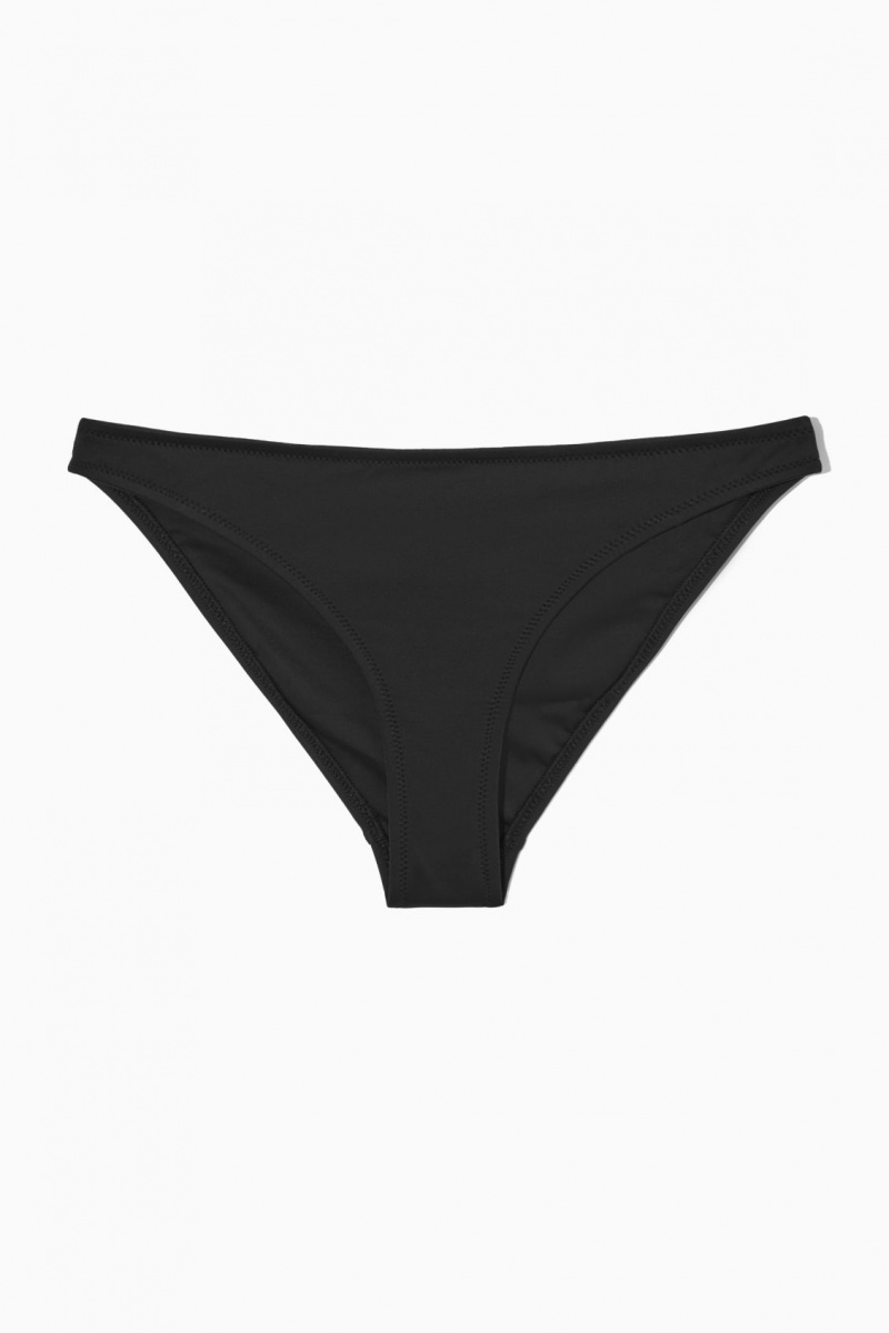 Women's COS Classic Bikini Briefs Swimwear Black NZ-95MBSAJPC
