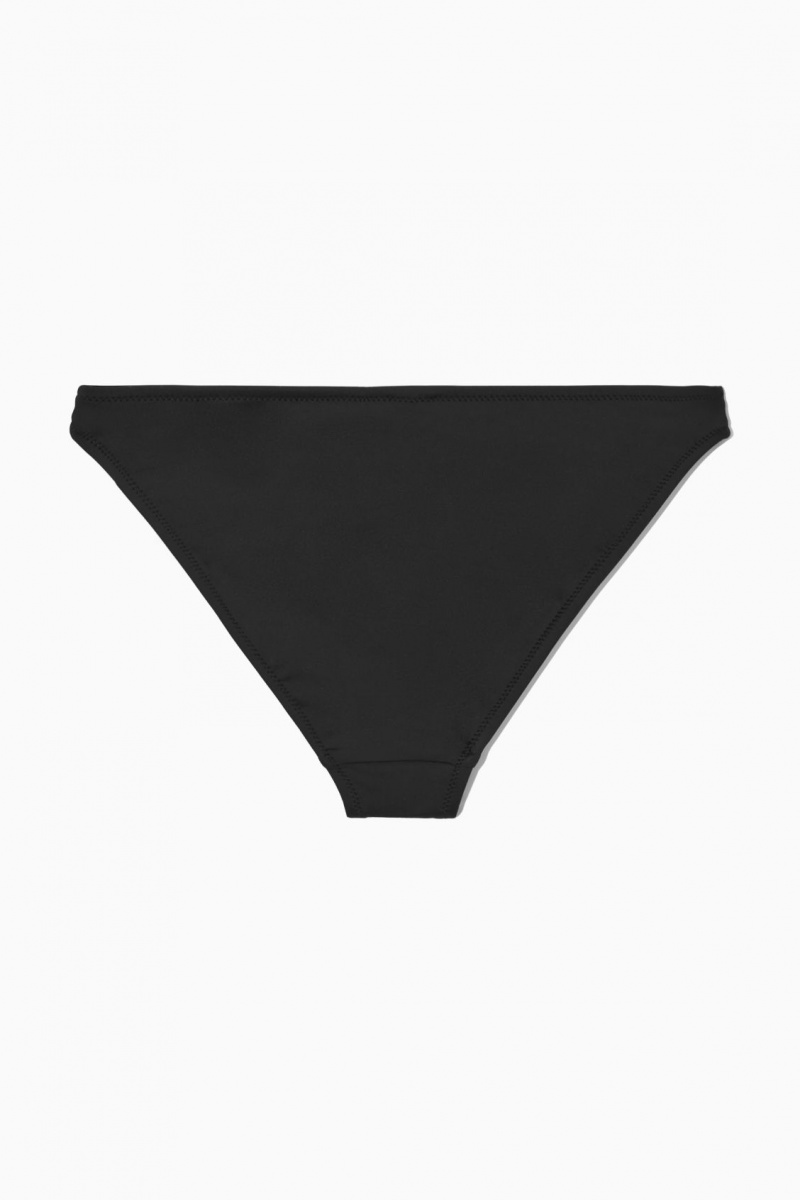 Women's COS Classic Bikini Briefs Swimwear Black NZ-95MBSAJPC