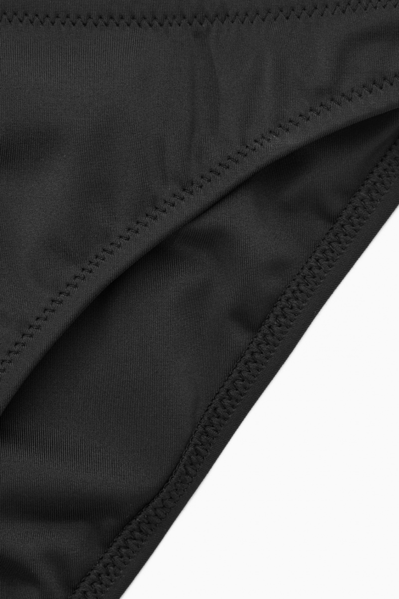 Women's COS Classic Bikini Briefs Swimwear Black NZ-95MBSAJPC