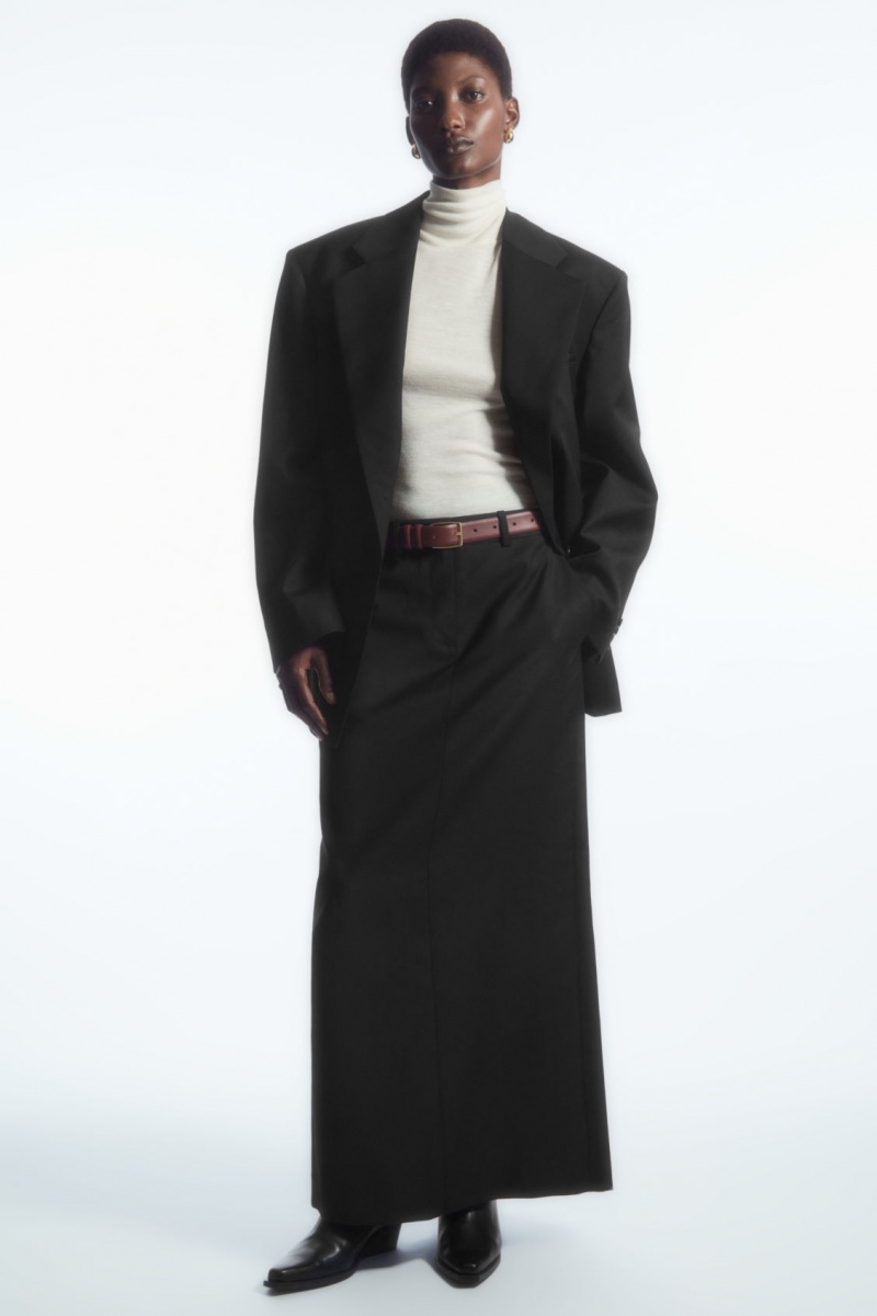Women's COS Classic Leather Belts Brown NZ-61MLYETVC