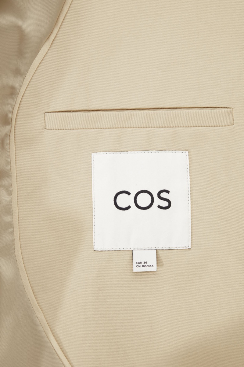 Women's COS Classiced Trench Coats Beige NZ-26IGHSJOL