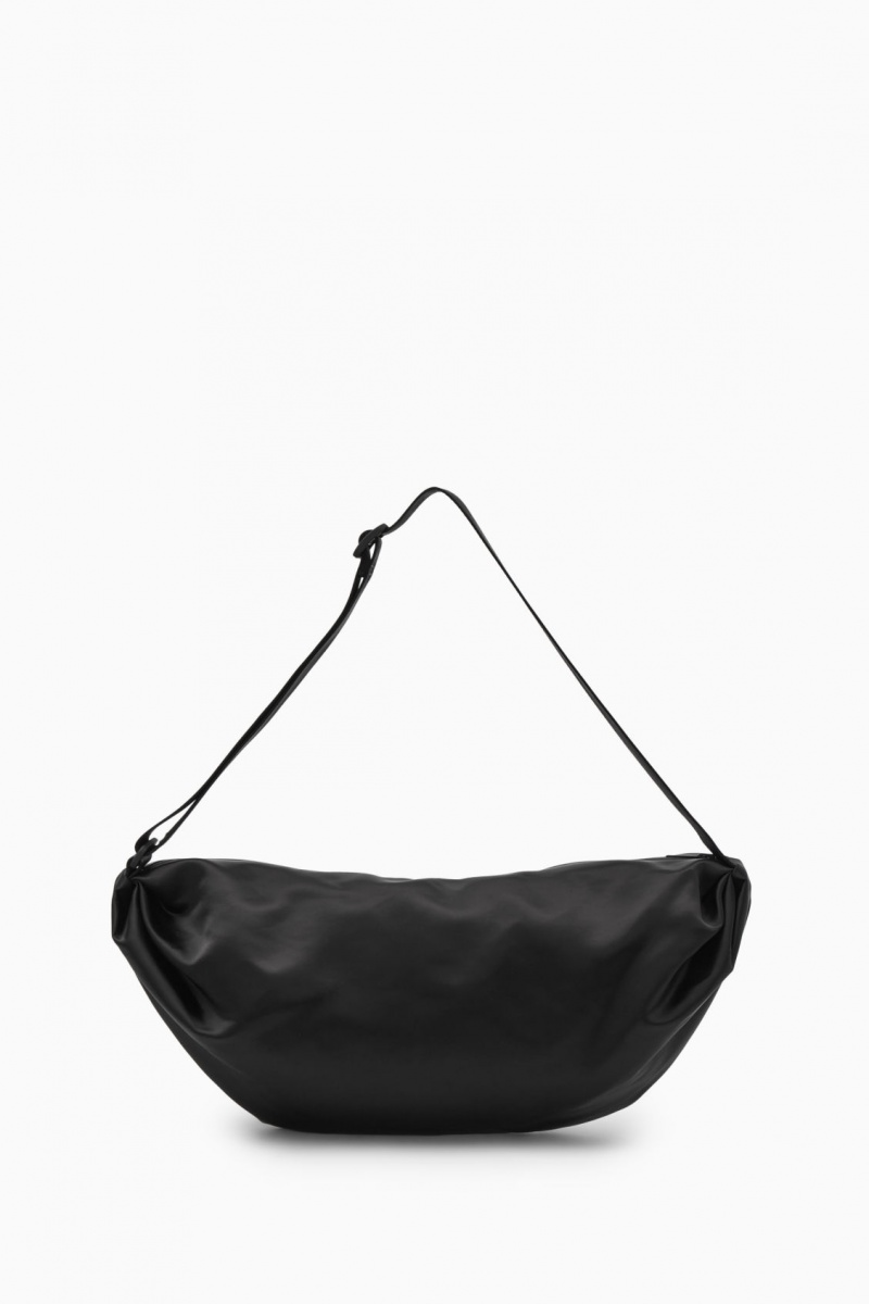 Women's COS Nylon Crossbody Bag Black NZ-32ANXLDWC