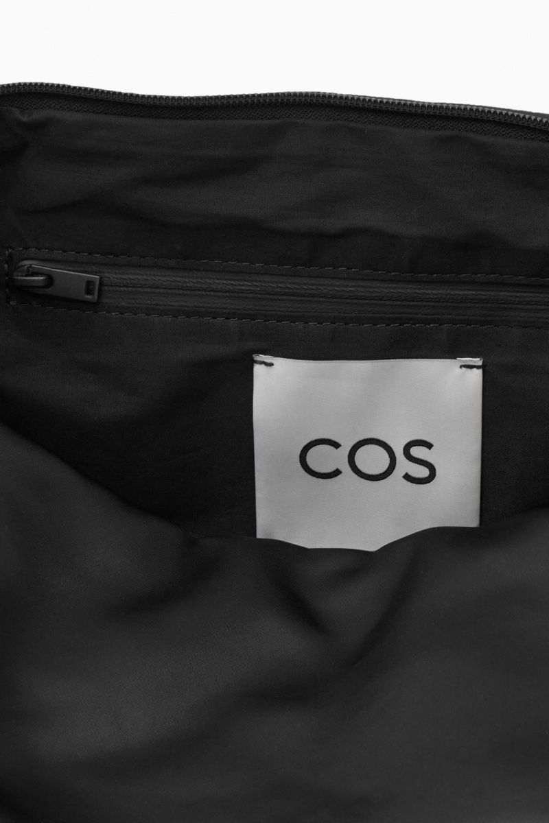 Women's COS Nylon Crossbody Bag Black NZ-32ANXLDWC