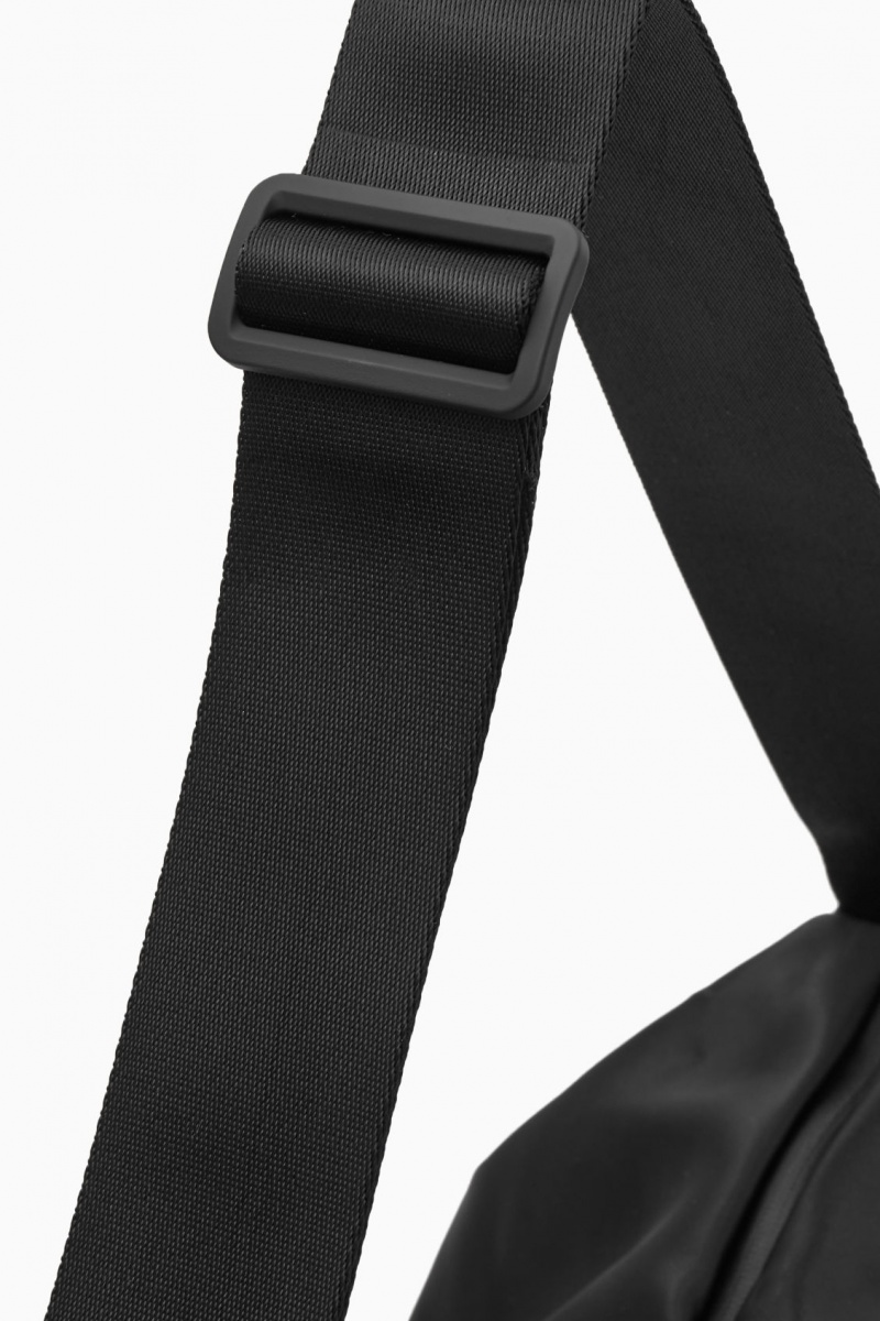 Women's COS Nylon Crossbody Bag Black NZ-32ANXLDWC