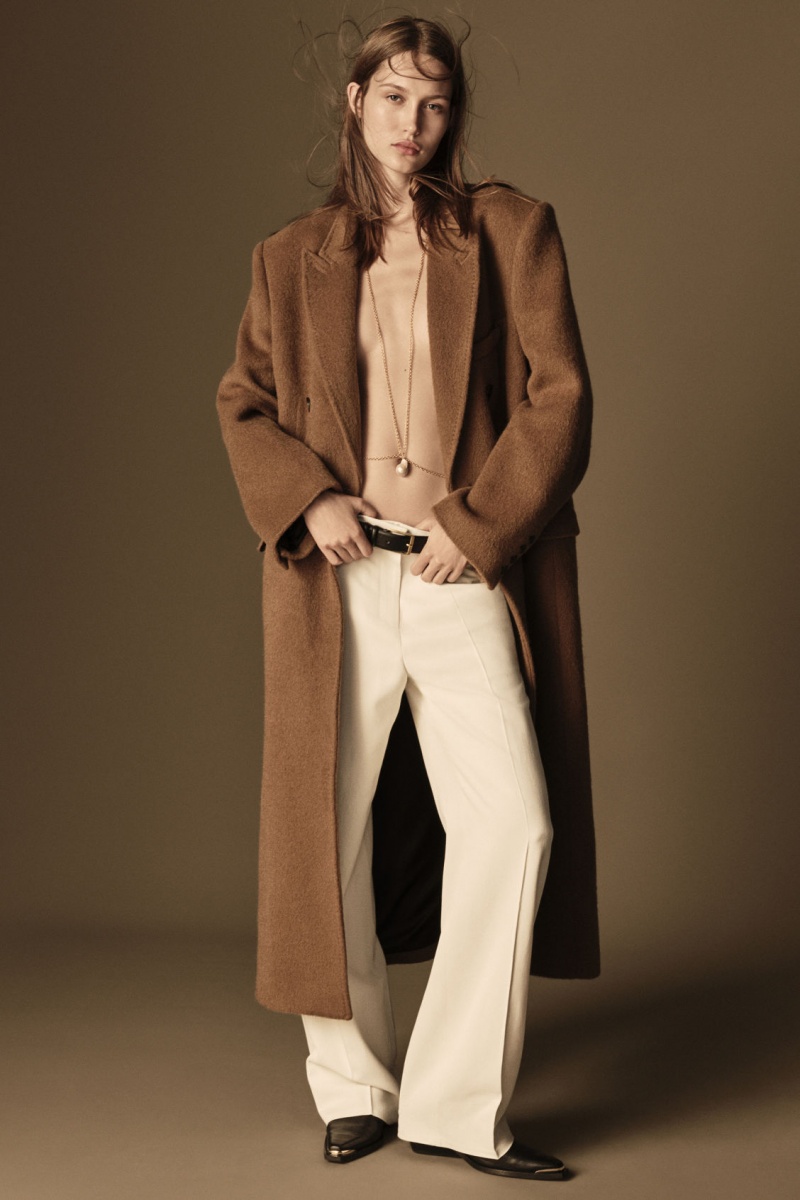 Women's COS Oversized Double-Breasted Wool Coats Brown NZ-08CKJIPZX