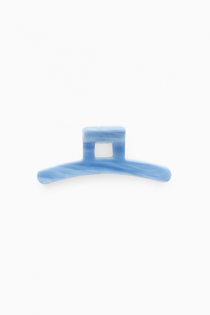 Women's COS Pearl-Effect Mini Hair Clip Hair Accessories Light Blue NZ-65JZABFWK