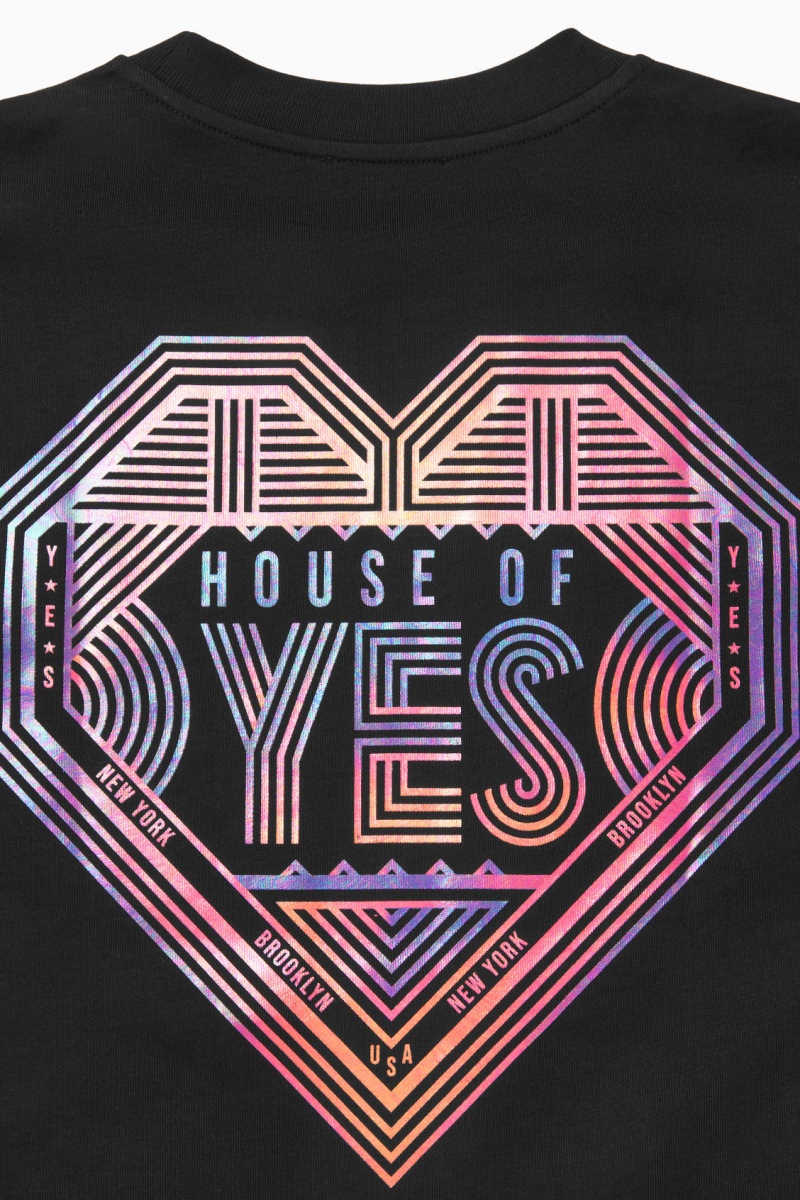 Women's COS Pride 2023 T-Shirt Black NZ-92NXCFUQT