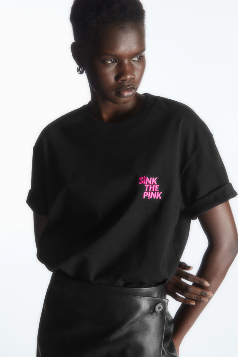 Women's COS Pride 2023 T-Shirt Pink NZ-23MPDRGWO
