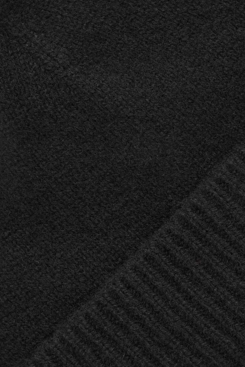 Women's COS Pure Cashmere Beanie Black NZ-92GVTSWME