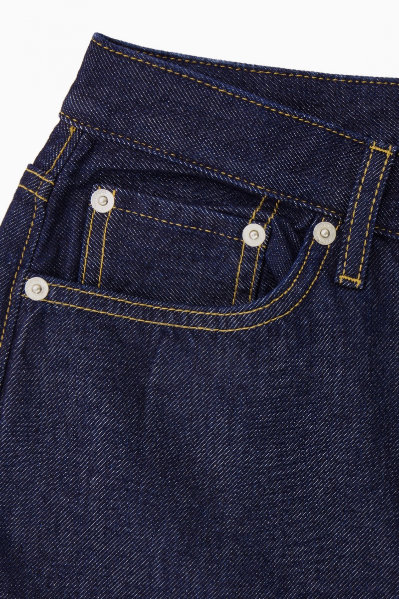 Women's COS Spire Bootcut Jeans Dark Blue NZ-96JBZHUKI