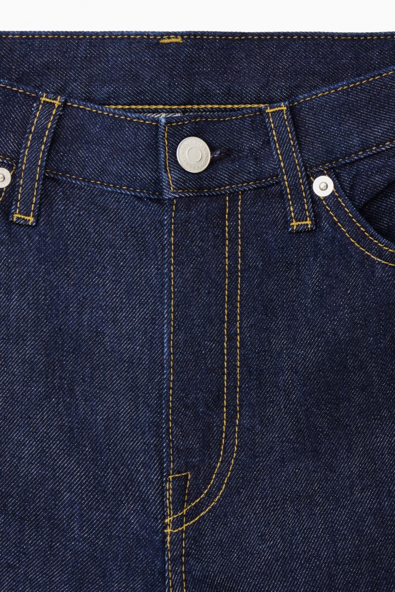 Women's COS Spire Bootcut Jeans Dark Blue NZ-96JBZHUKI