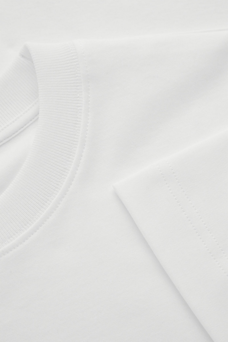 Women's COS The Clean Cut T-Shirt White NZ-71WGOFPDA