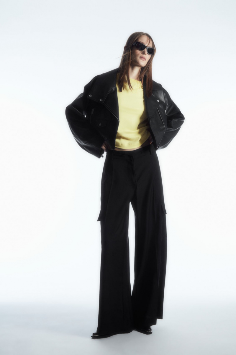 Women's COS The Clean Cut T-Shirt Yellow NZ-63VDNOHZR