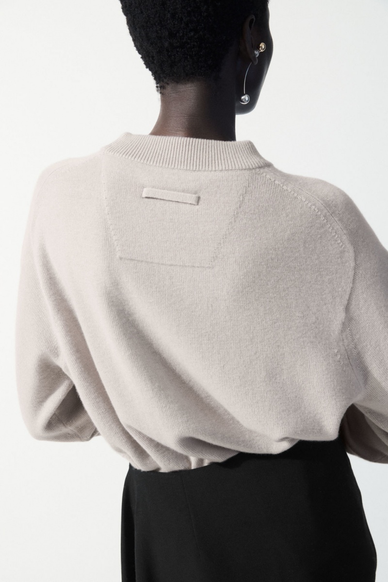 Women's COS The Essential Cashmere Sweaters Beige NZ-13YNOJCLW