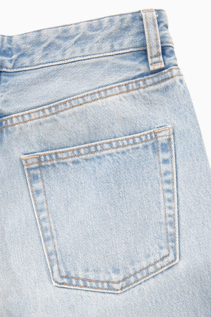 Women's COS Tide Wide Jeans Blue NZ-12BRGPDYS