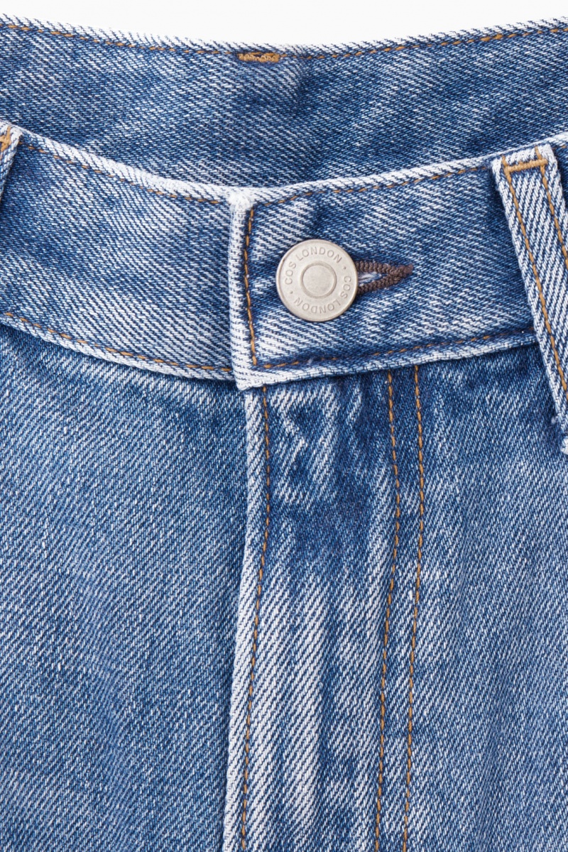 Women's COS Tide Wide Jeans Light Blue NZ-75QVATFXR